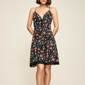 Tadashi Shoji Floral Print Mini Dress